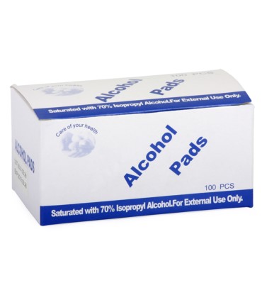 Chusteczki nasączone alkoholem Alko-Pad [100 szt.]