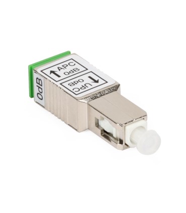 Adapter jednomodowy SC/UPC&nbsp;męski&nbsp;-&nbsp;SC/APC&nbsp;żeński