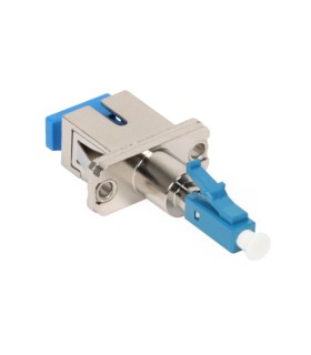 Adapter jednomodowy LC/UPC męski - SC/UPC żeński