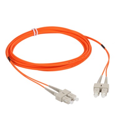 Patchcord wielomodowy PC-019D 2xSC/UPC-2xSC/UPC, duplex OM2 2 mm 5 m