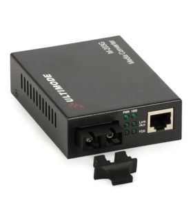 Media konwerter M-203G - dwa włókna jednomodowe do 20 km