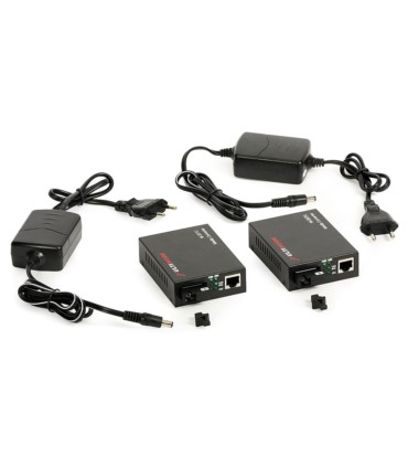 Media konwerter ULTIMODE M-207G 1Gb/s - jedno włókno jednomodowe do 20 km [2 szt.]