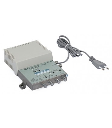 Wzmacniacz budynkowy MA044M VHFI+FM/VHFIII/2xUHF TERRA