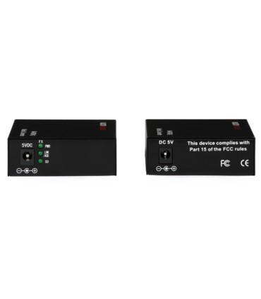 Media konwerter ULTIMODE M-407M-2 - 1 włókno jednomodowe do 40km + switch [2 szt.]