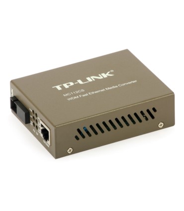 Media konwerter TP-LINK MC112CS - 100 Mb/s, jednomodowy, SC, do 20 km Tx:1310 nm Rx:1550 nm