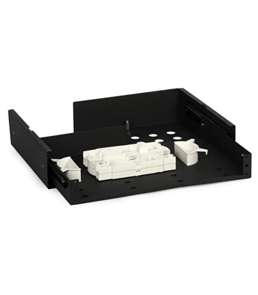 Przełącznica wysuwana z tacką 19&rdquo; ULTIMODE MT-548 (2U, wymienny panel przedni, 2 tacki x 24 spawy)