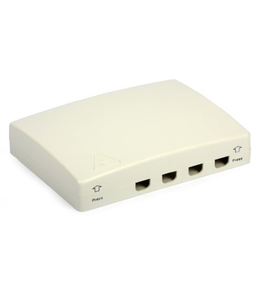 Puszka abonencka ULTIMODE TB-04H (wewnętrzna, max 4 spawy, 4 adaptery typu SC simplex, tacka dodatkowa)