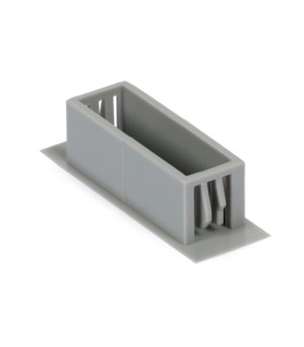 Zaślepka adapterowa do paneli światłowodowych SC Duplex