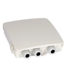 Mufa światłowodowa GP62DW-1 max. 16 spawów, 8 adapterów SC