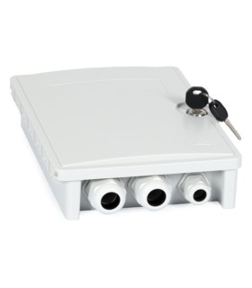 Mufa światłowodowa GP62DW-3 max. 24 spawy, 12 adapterów SC