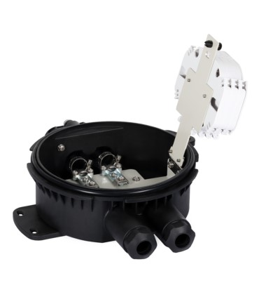 Mufa światłowodowa okrągła GPJ09-9401 36 spaw&oacute;w 2 wej. 2 wyj.