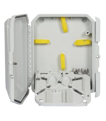 Mufa światłowodowa GF-KSW-8A FTTH 12 spaw&oacute;w, miejsce na splitter box 1/8