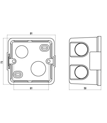 Puszka podtynkowa DS-KAB86 Hikvision