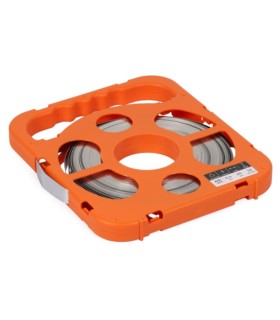 Taśma stalowa 20x0,4mm 50 m (304) nierdzewna w podajniku