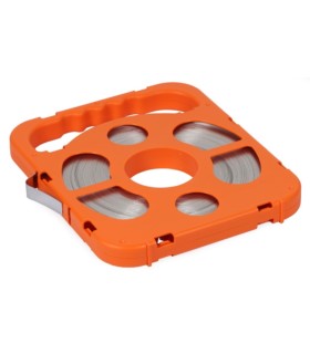 Taśma stalowa 19x0,7mm 50 m (430) nierdzewna w podajniku