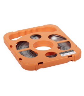 Taśma stalowa 9,5x0,6mm 30 m (430) nierdzewna w podajniku