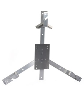 Stelaż zapasu kabla napowietrznego SZ-5 trójramienny - niemalowany