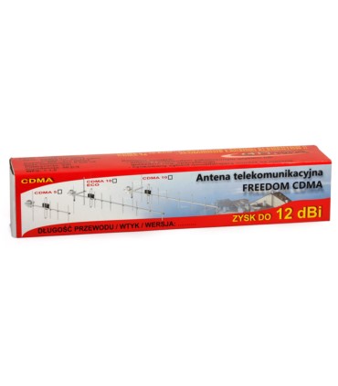 Antena FREEDOM CDMA-5 400-470 MHz + 5 m przewodu + wtyk TNC