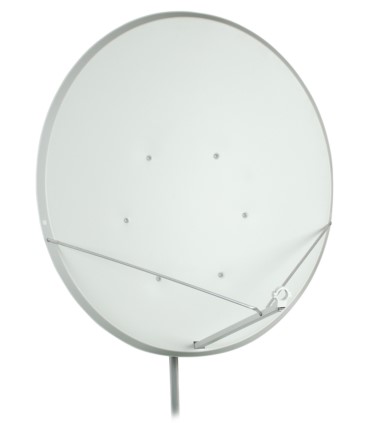 Antena satelitarna DIPOL DPL-120 + zez [jasnoszara, RAL7035]