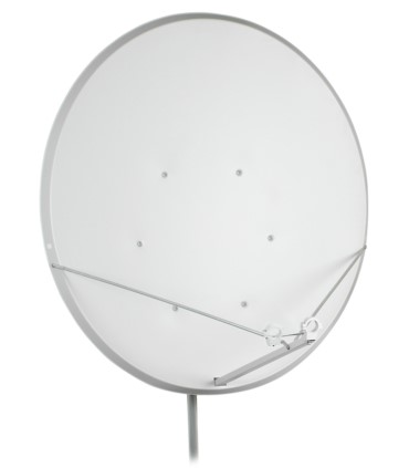 Antena satelitarna DIPOL DPL-120 + zez [jasnoszara, RAL7035]