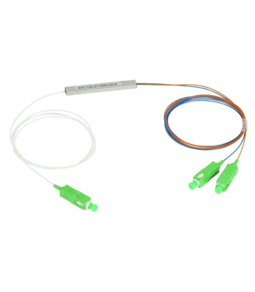 Splitter optyczny 1/2 Telcoline P-SC-PLC.1-02, SC/APC