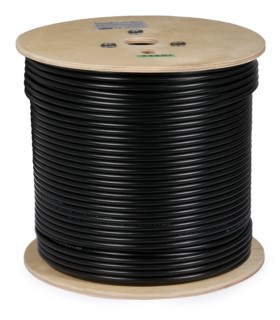 Przewód koncentryczny 75 Om TRISET-11 PE+żel Fca klasa A 1,63/7,2/10,2 100 dB [300m]
