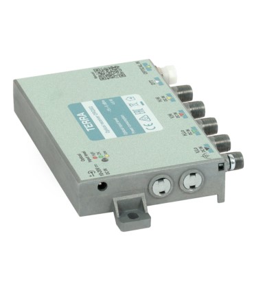 Odbiornik optyczny ORQ302 E z wyjściem QUATRO + DVB-T2 TERRA
