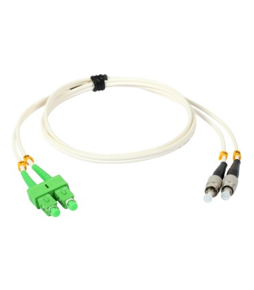 Patchcord jednomodowy PC-523S SC/APC-FC/UPC, duplex G.657A1 1m