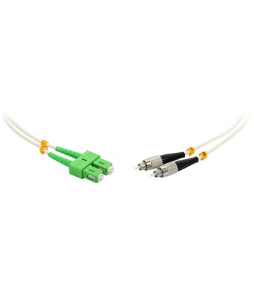 Patchcord jednomodowy PC-523S SC/APC-FC/UPC, duplex G.657A1 1m