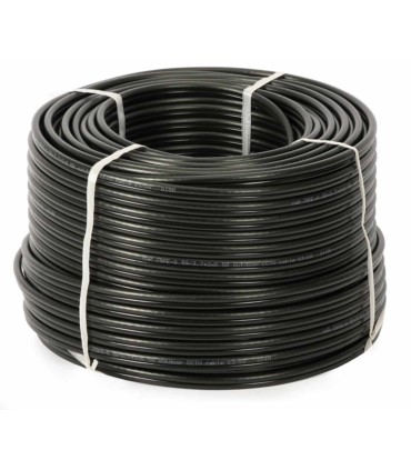 Przewód koncentryczny 75 Om CCTV CAMSET/YAR PE Fca 0,59/3,7/5,5 z dwoma przewodami zasilającymi 230V AC [100m]