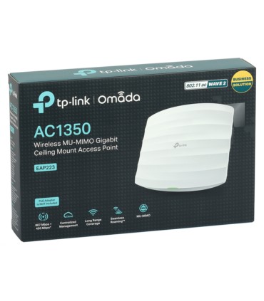 Bezprzewodowy punkt dostępowy EAP223, AC1350, 2,4GHz, 5GHz, PoE 802.3af (bez zasilacza)