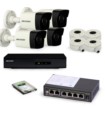 Zestaw monitoringu IP Hikvision: 4x DS-2CD1021-I(E), DS-7104NI-Q1/M(C), Dysk 1TB, ULTIPOWER PRO0064afat, 4x DS-1280ZJ-XS
