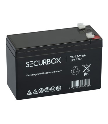 Akumulator Securbox TS-12-7-AA (12V, 7.2 Ah, AGM)
