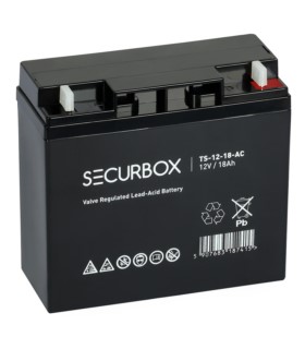 Akumulator Securbox TS-12-18-AC (12V, 18 Ah, AGM)
