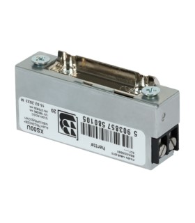 Elektrozaczep XS00U HARTTE wąski, standardowy, niskoprądowy, do pracy ciągłej 12-24V AC/DC BIRA