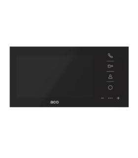 INS-MP7 BK Monitor INSPIRO 7" kolorowy, cyfrowy, dotykowy, głośnomówiący, czarny