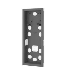 CDN-R-M-AL ST Ramka podtynkowa aluminiowa CDN, średnian kolor stalowy