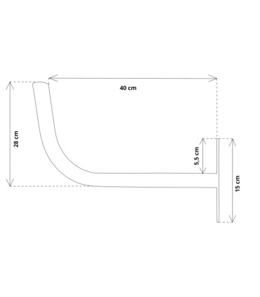 Stojak Satelitarny L400 MP/Grafit