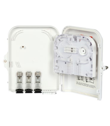 Mufa światłowodowa GFP-8E, 3 wejścia, 8 wyjść