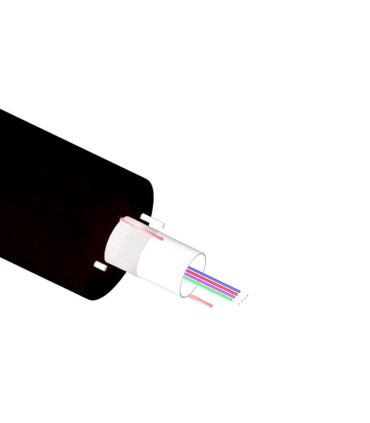 Kabel światłowodowy doziemny ZTT DAC 4J 9/125 G.652D 1,5 kN czarny UV odporny