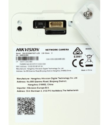 Kamera IP kompaktowa Hikvision DS-2CD2647G2T-LZS(C) (4 Mpix, 2,8-12 mm MZ, 0,0005 lx, św. białe do 60 m, WDR, H.265, ColorVu)