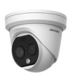 Kamera IP sufitowa bispektralna Hikvision HeatPro DS-2TD1228-2/QA (termowizja: 256 x 192, 2,1 mm + św widzialne: 4 Mpix, 2,2 mm)