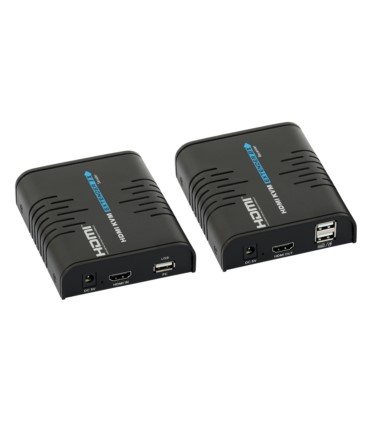 Konwerter sygnału HDMI na IP z przedłużaczem USB (punkt-wielopunkt)