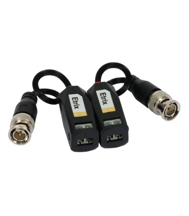 Transformator video Etrix 1VP-C z wtykiem BNC na kablu