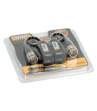 Transformator video Etrix 1VP-C z wtykiem BNC na kablu