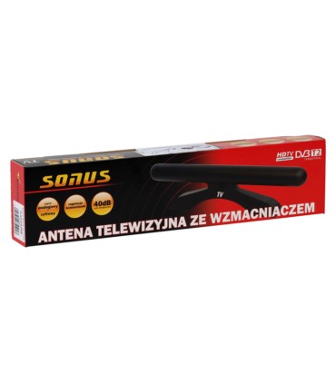 Pokojowa antena telewizyjna ze wzmacniaczem SONUS TV zasilana z USB