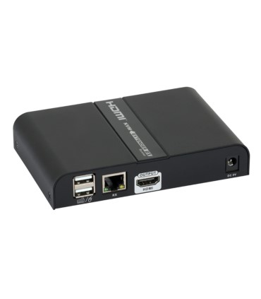 Konwerter sygnału HDMI na IP z przedłużaczem USB 4K - odbiornik