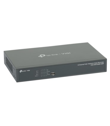Rejestrator IP 8Mpix NVR TP-Link VIGI NVR1008H-8MP (8 kan., 80 Mb/s, 1xSATA, VGA, HDMI, AUDIO IN, AUDIO OUT, USB, H.265m 8xPoE)