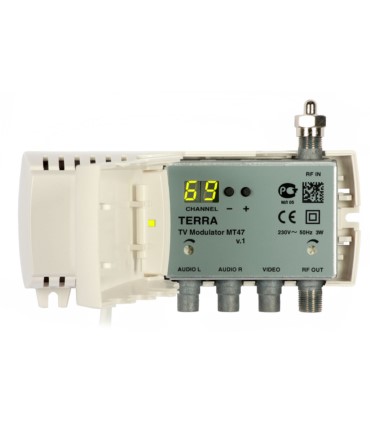 Modulator MT-47 TERRA kanały 1-12 oraz 21-69