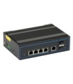 Switch przemysłowy zarządzalny ULTIPOWER 3621NDM (4x POE 802.3af/at), 2xSFP